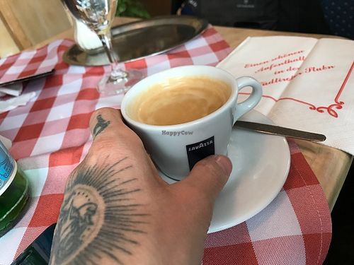 small coffee at Sudtiroler Stubn in Arnstadt