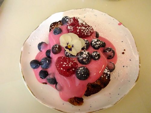 Banana cake! at Palm Vaults in East London