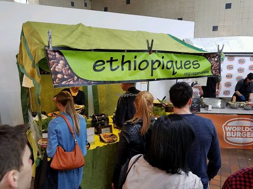 good stall at Ethiopiques - Boiler House in East London