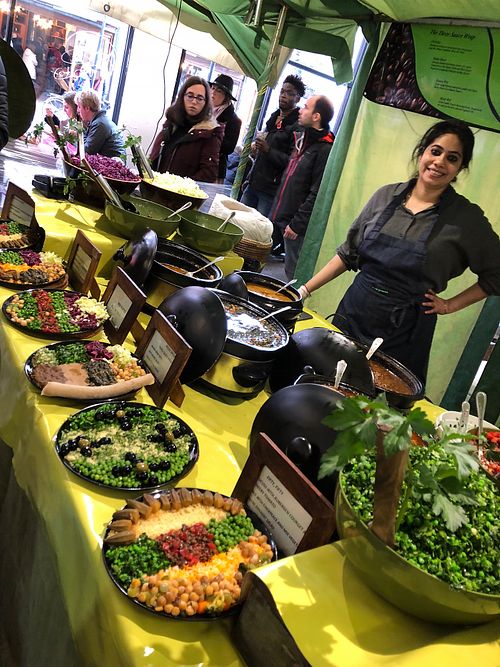 What to have!  at Ethiopiques - Boiler House in East London
