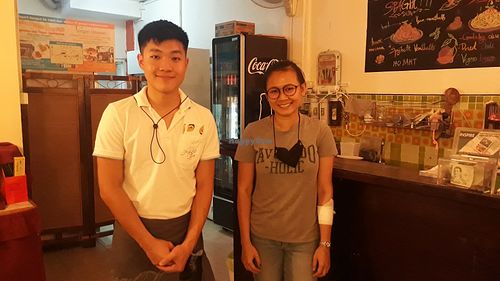 The owner, Fon, and her staff member at Rad Rabbit in Chiang Mai