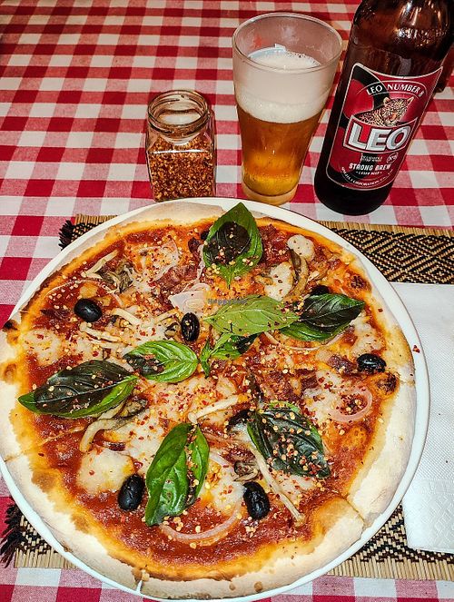 Build your own pizza at Rad Rabbit in Chiang Mai