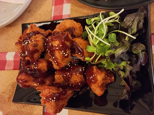 Breaded mushrooms at Rad Rabbit in Chiang Mai