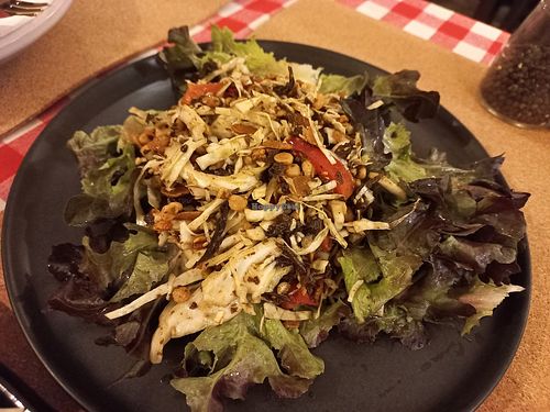 Tea leaf salad at Rad Rabbit in Chiang Mai