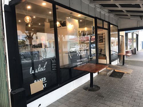 local bakery with vegan bread at La Wheat Bakery in Leeston