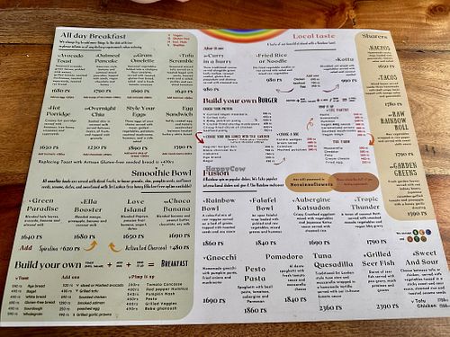   at Rainbow Cafe in Ella