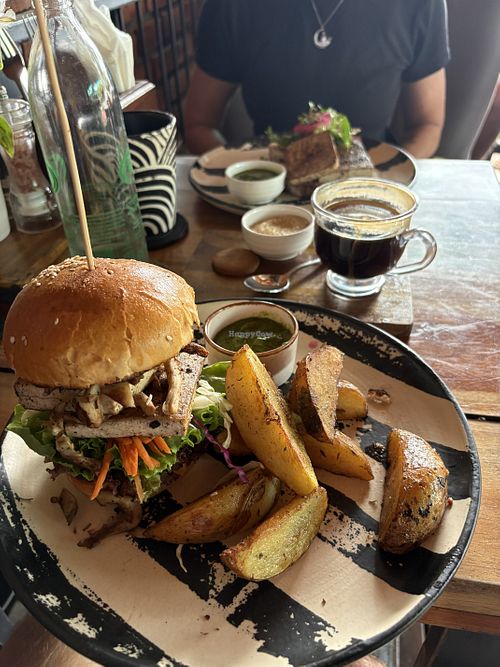 Tofu sandwich   at Rainbow Cafe in Ella