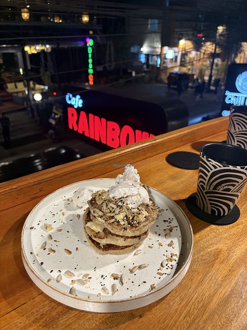 Pancakes   at Rainbow Cafe in Ella