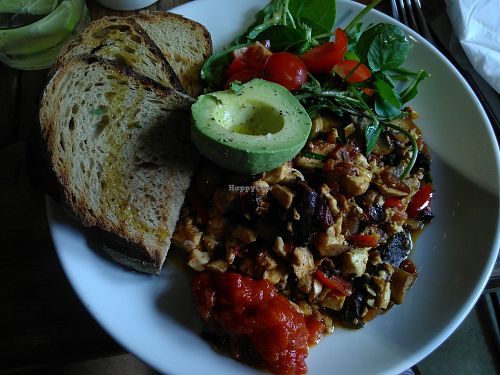 Best scrambled tofu in London! at Dirty Apron in South East London