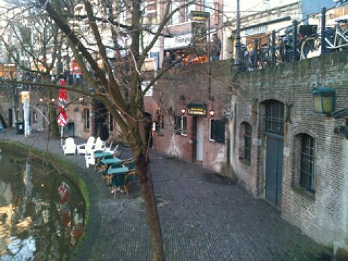 By the canal at De Werfkring in Utrecht