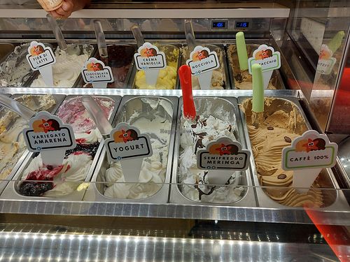 Pistacchio (but it tasted hazelnut and was delicious), coffee at Stella Marina Gelateria in La Spezia