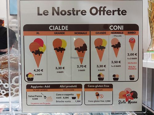  at Stella Marina Gelateria in La Spezia