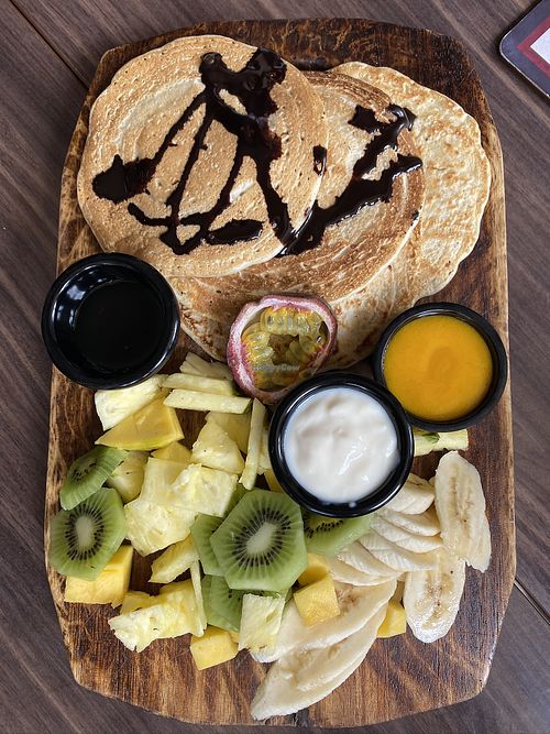 Sweet pancakes board at 143V in Cork