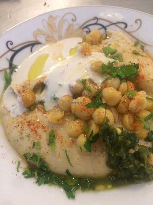 Hummus  at Durma in Tel Aviv