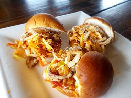 BBQ Jackfruit Slider  at Freaks + Leeks - Pop-up in Columbus