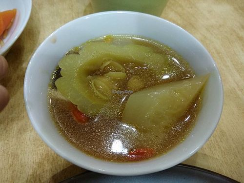 FREE soup at Ananda Home - Yishun in North Singapore