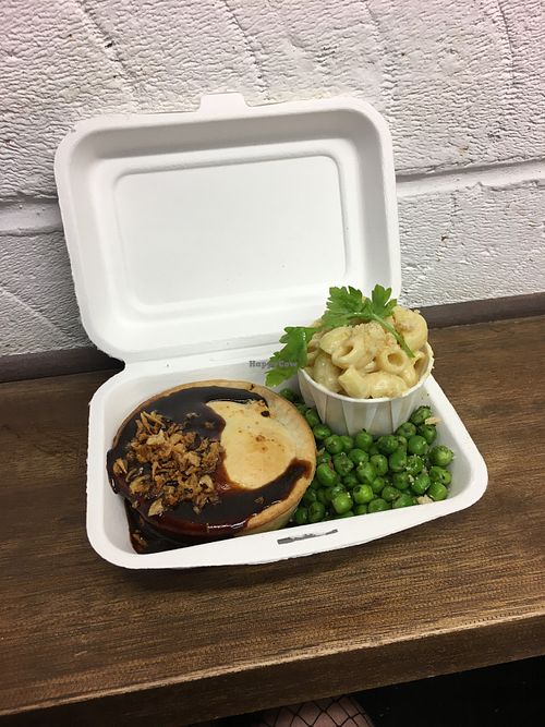 Chicken parmigiana and mac n cheese  at Young Vegans - Online only in East London