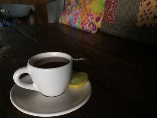 ginger lemon tea provided at Darshana Lodging Spa and Yoga in Ubud