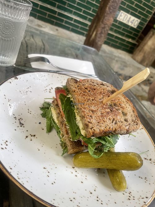 Caprese sandwich   at Seva Table in Dubai