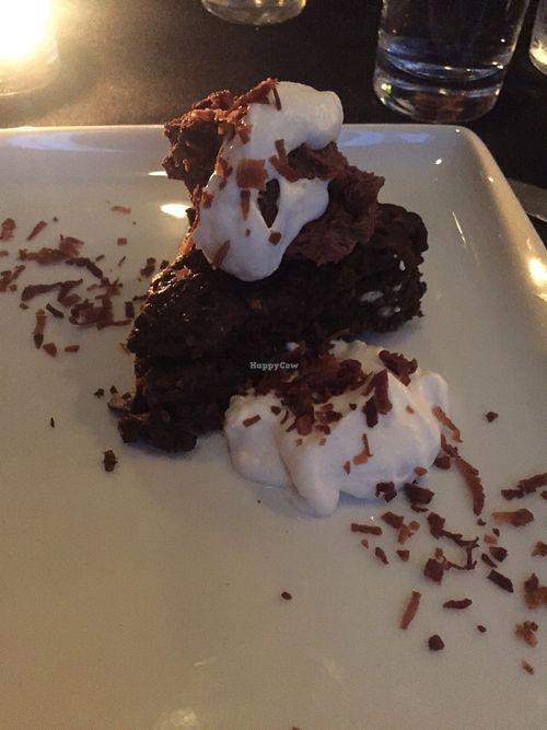 Blackbean brownie at Forged in Hudson Falls