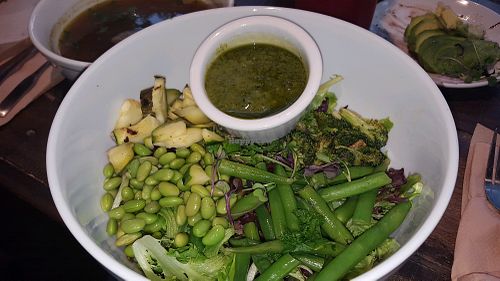 green goddess salad at Properly Fueled in Bordentown