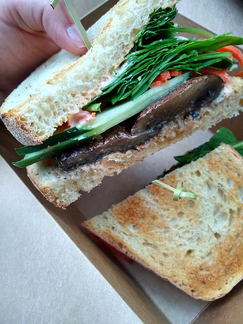 Bella banh mi at Properly Fueled in Bordentown