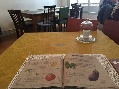 Menu at Rotas da Ilha Verde in Sao Miguel