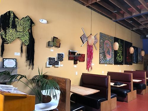 inside  at Kingston 11 Cuisine in Oakland