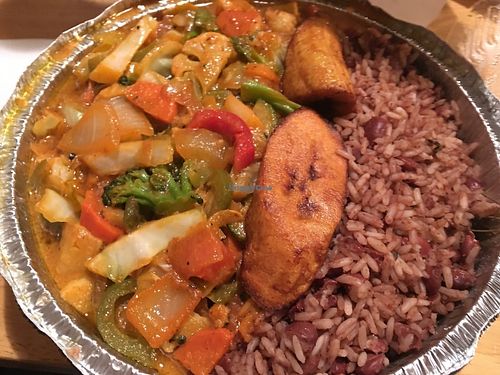 Curry Vegetables at Sweet Fingers Restaurant in San Leandro