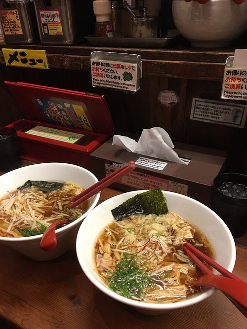 Authentic ramen at Kyushu Jangara Ramen - Akihabara in Tokyo
