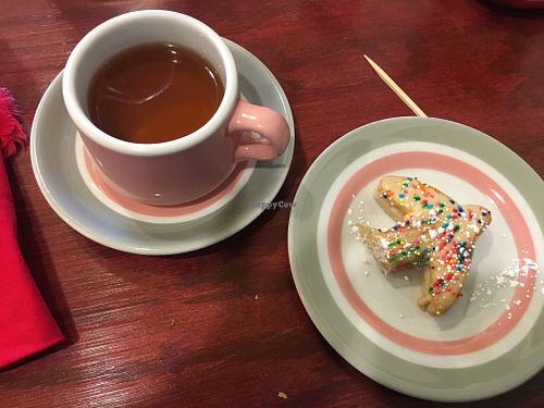Shortbread cookie - vegan at Bistro Red Beet in Wasilla