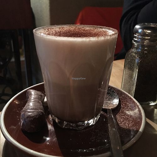 tiny hot chocolate at C1  at C1 Espresso in Christchurch