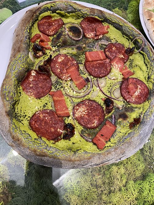 Pepperoni pizza  at Pizzi & Dixie in Madrid