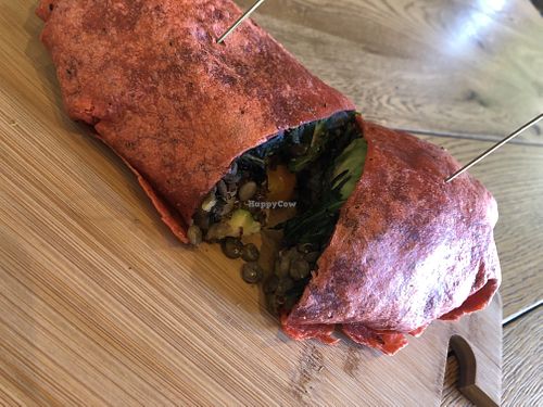 Vegan breakfast wrap 🌱 at Lola's Cafe in Ladera Ranch