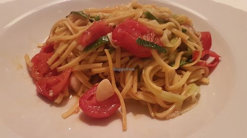 Main course: Tagliolini with zucchini without shrimps at Made in Sud in The Hague