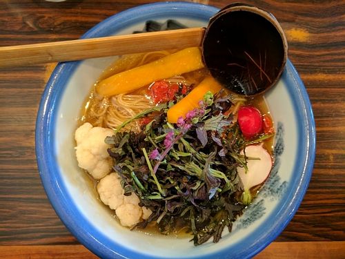 Vegan ramen at Afuri - Shibuya in Tokyo