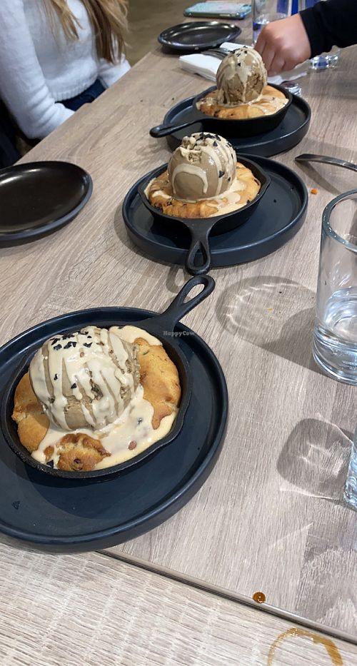 Vegan dessert cookie😍 at Beyond Sushi in New York City