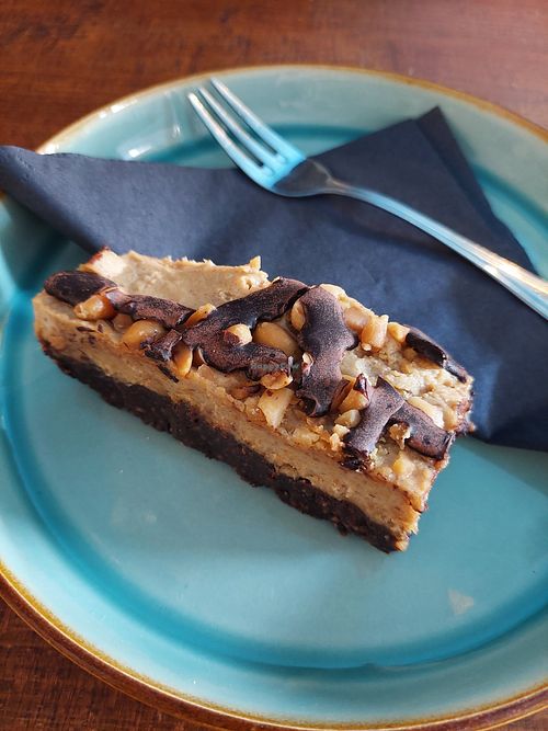 Brownie at LYR Speciality Coffee and Food in Pecs