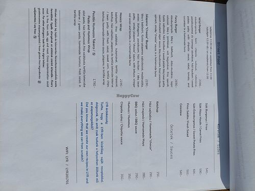 Memu at LYR Speciality Coffee and Food in Pecs