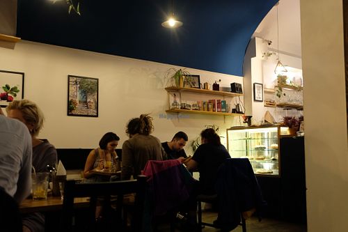 Interior at LYR Speciality Coffee and Food in Pecs