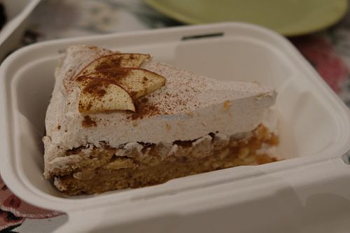 Apple Cake at LYR Speciality Coffee and Food in Pecs