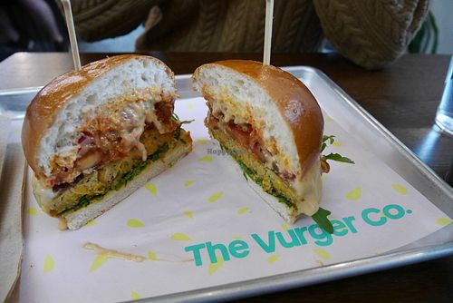 Big mex at The Vurger Co - Richmix Square in East London