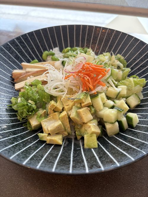 Veg poke bowl  at Kojo Sushi in Penticton