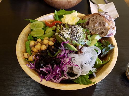 Avocado bowl (no egg) at Bottle & Bowl in Seogwipo