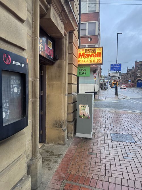   at Maveli Restaurant and Bar in Sheffield