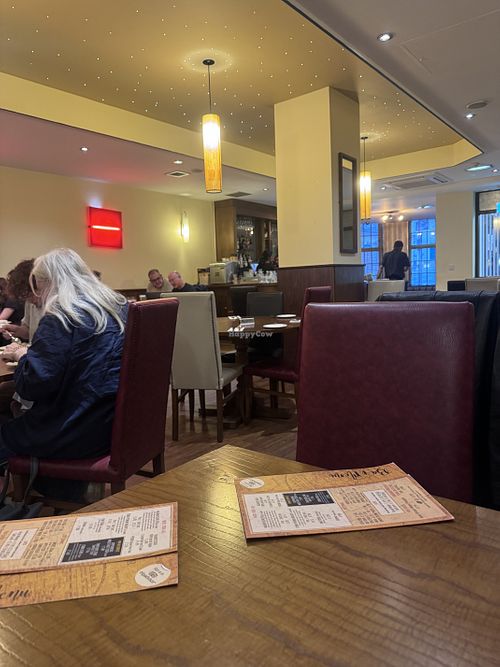 Inside  at Maveli Restaurant and Bar in Sheffield