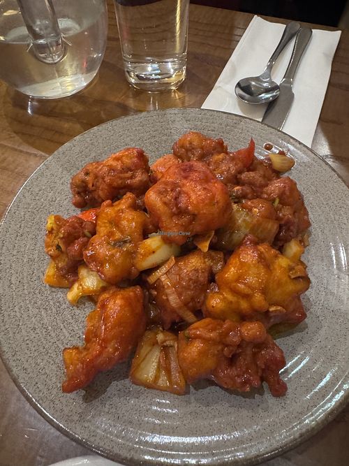 Cauliflower   at Maveli Restaurant and Bar in Sheffield