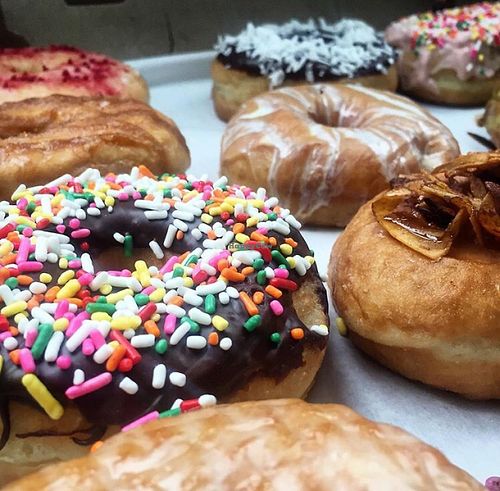 and these are just the basic flavors.  at Donut Alliance in Baltimore