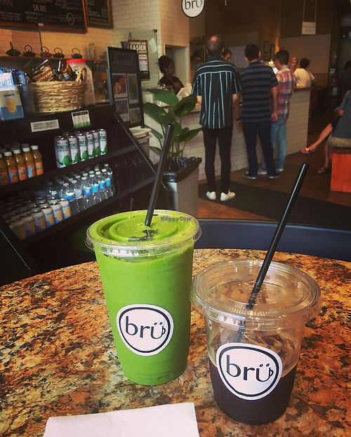 ";Vegan Cup"; smoothie  at Brü Chicago in Chicago