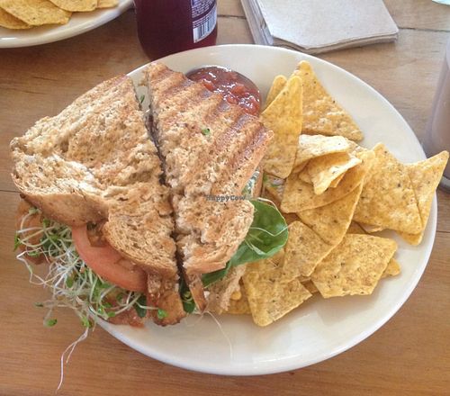 Vegan BLT at Cafe Evolution in Florence